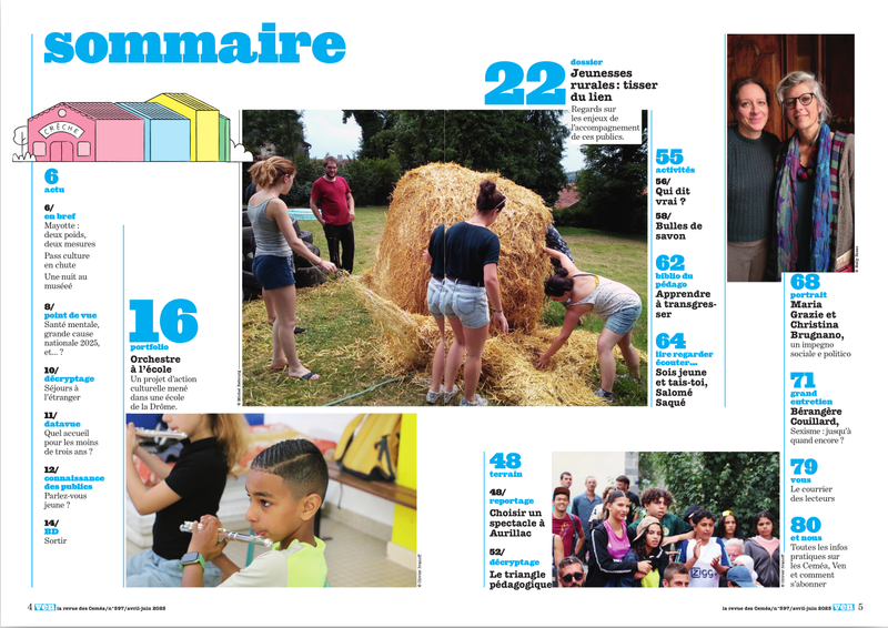 VEN 597 - Jeunesses rurales : tisser du lien