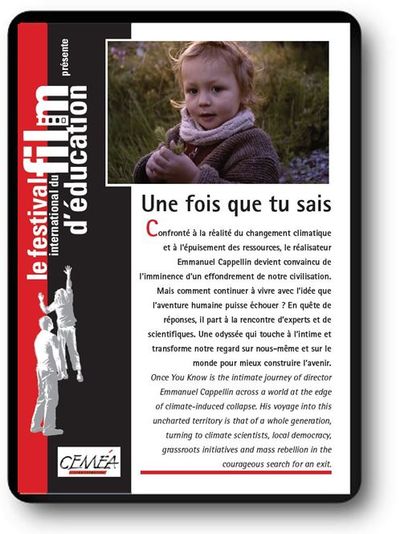 DVD - Une fois que tu sais  (tarif collectivités/organismes)