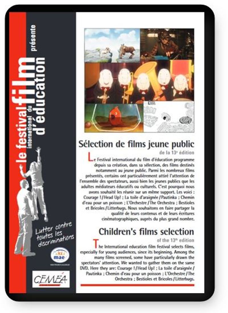 DVD - Sélection de films jeune public de la 13e édition (tarif collectivités/organismes)
