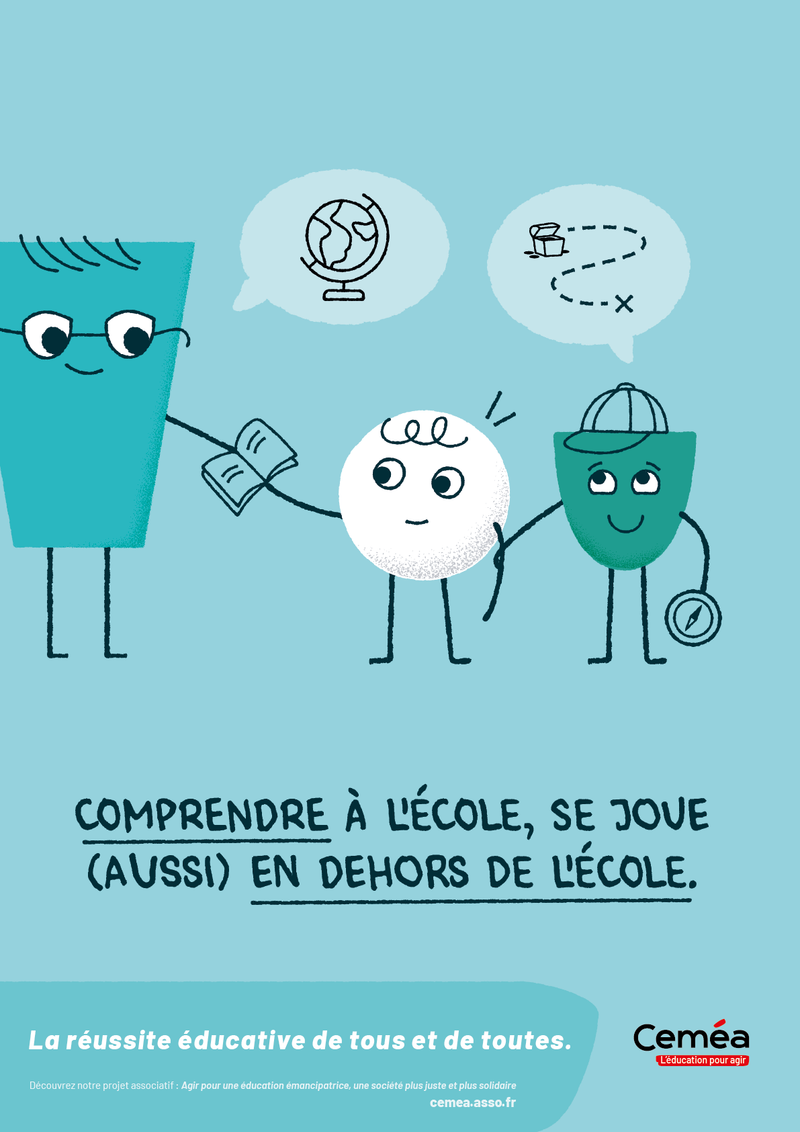 Affiche “Comprendre école, réussite éducative” - Lot de 10 affiches
