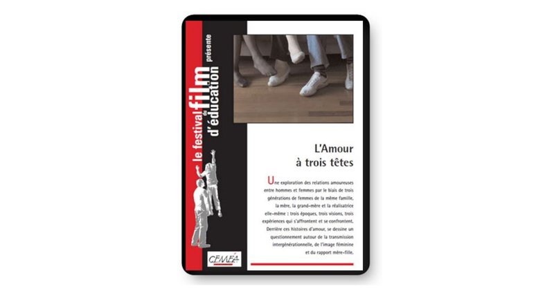 DVD - L'amour à trois têtes (tarif collectivites/organismes)