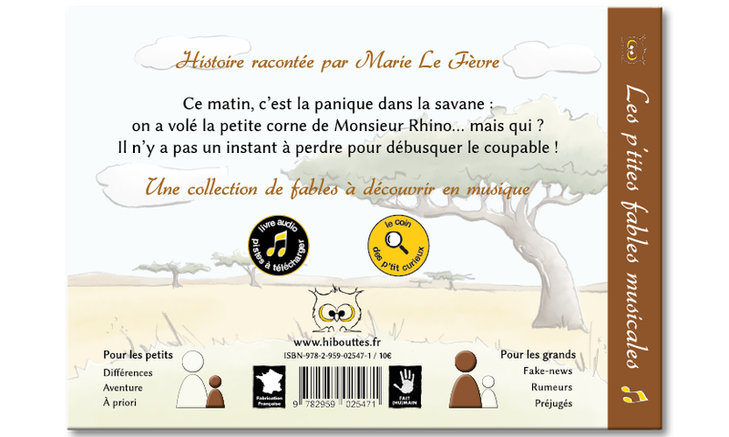 Les p'tites fables musicales - Le voleur de corne