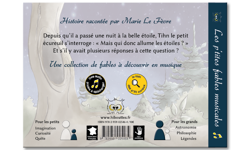 Les p'tites fables musicales - L'allumeur d'étoiles