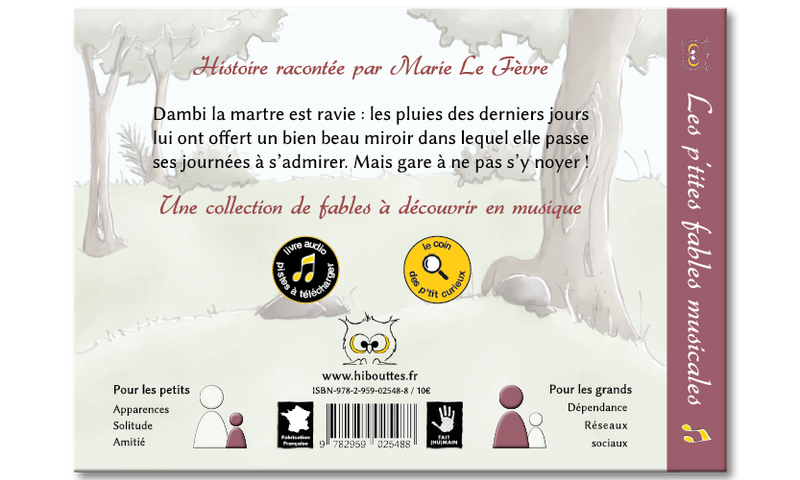Les p'tites fables musicales - Le miroir de pluie