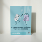 Carte postale “Libérer chaînes, citoyen·nes - société numérique” - Lot de 50 cartes  - vue 2