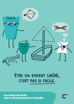 Carte postale “Enfant libéré, Tps de loisirs” - Lot de 50 cartes  - vue 1