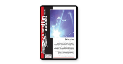 DVD - Etincelles (tarifs collectivités/organismes)