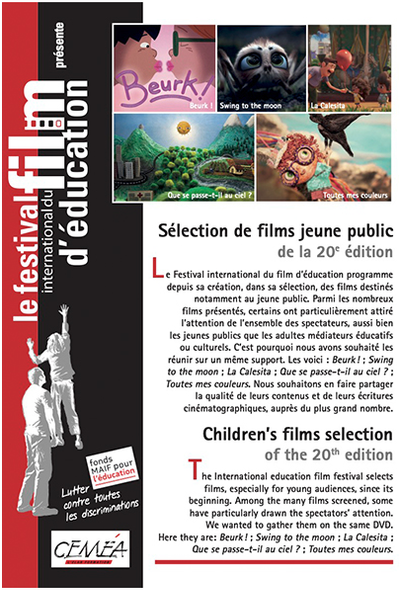 DVD - Sélection de films jeune public de la 20e édition (tarif collectivités/organismes)