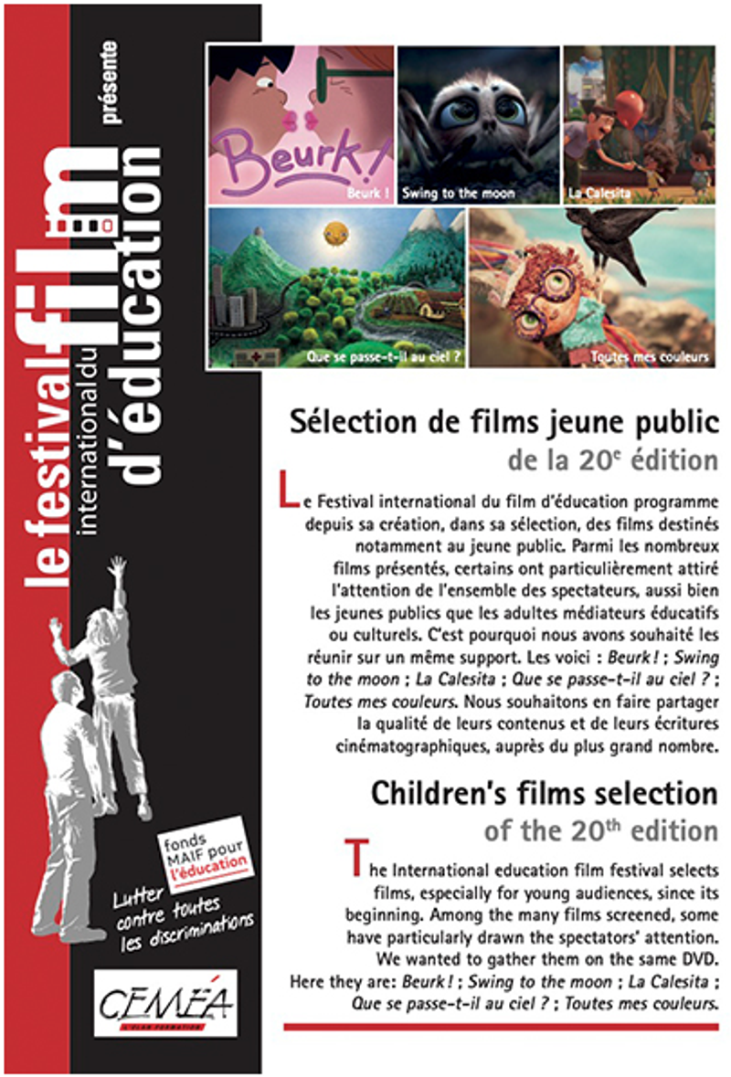 DVD - Sélection de films jeune public de la 20e édition (tarif collectivités/organismes)