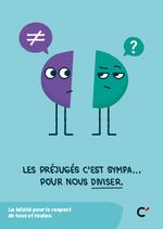 Carte postale “Préjugés, Laïcité” - Lot de 50 cartes  - vue 1