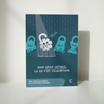 Carte postale Esprit critique, citoyen·nes - société numérique” - Lot de 50 cartes  - vue 2