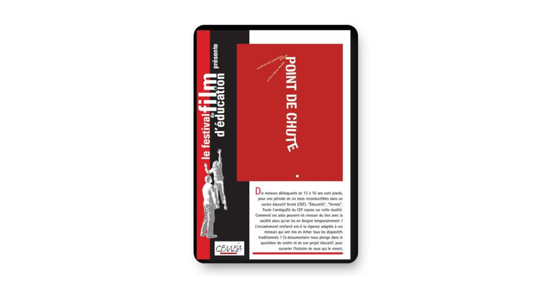 DVD - Point de chute (tarif collectivités/organismes)