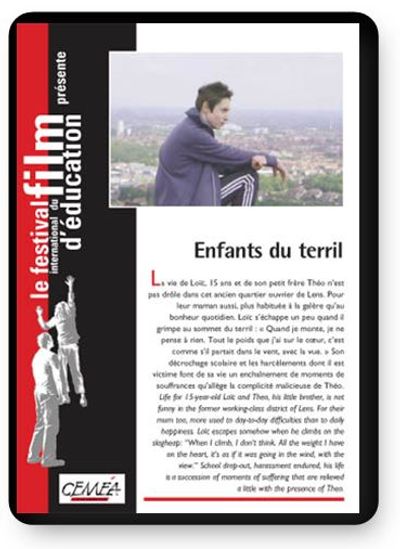 DVD - Enfants du terril  (tarif collectivités/organismes)