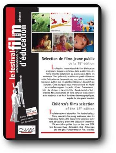 DVD - Sélection de films jeune public de la 18e édition (tarif collectivités/organismes)