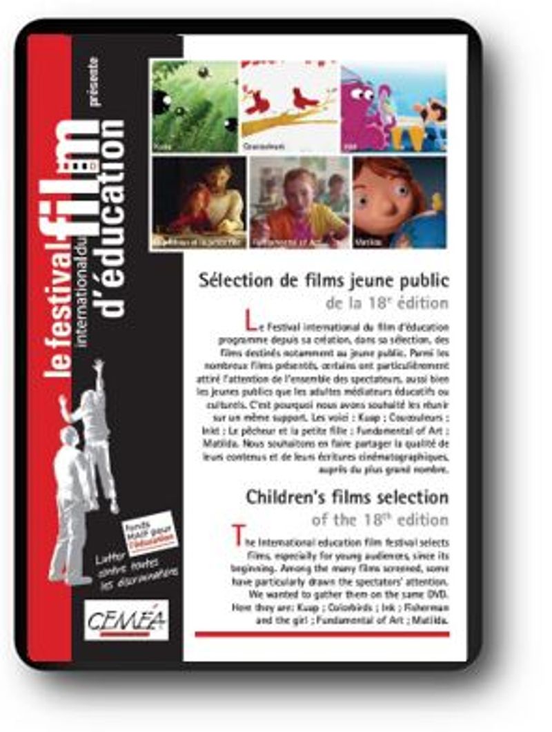DVD - Sélection de films jeune public de la 18e édition (tarif collectivités/organismes)