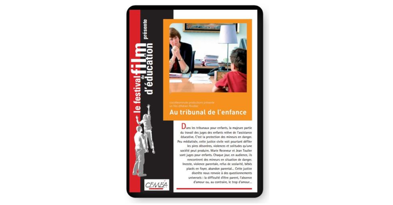 DVD - Au tribunal de l'enfance (tarif collectivités/organismes)