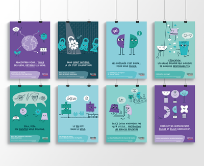 Affiches Lot des 18 visuels “un projet en images”