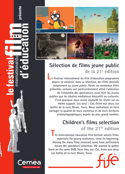 DVD - Sélection de films jeune public de la 21e édition (tarif collectivités/organismes)