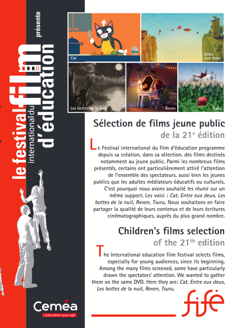 DVD - Sélection de films jeune public de la 21e édition (tarif collectivités/organismes)
