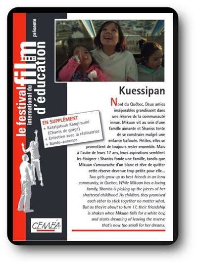 DVD - Kuessipan (tarif collectivités/organismes)