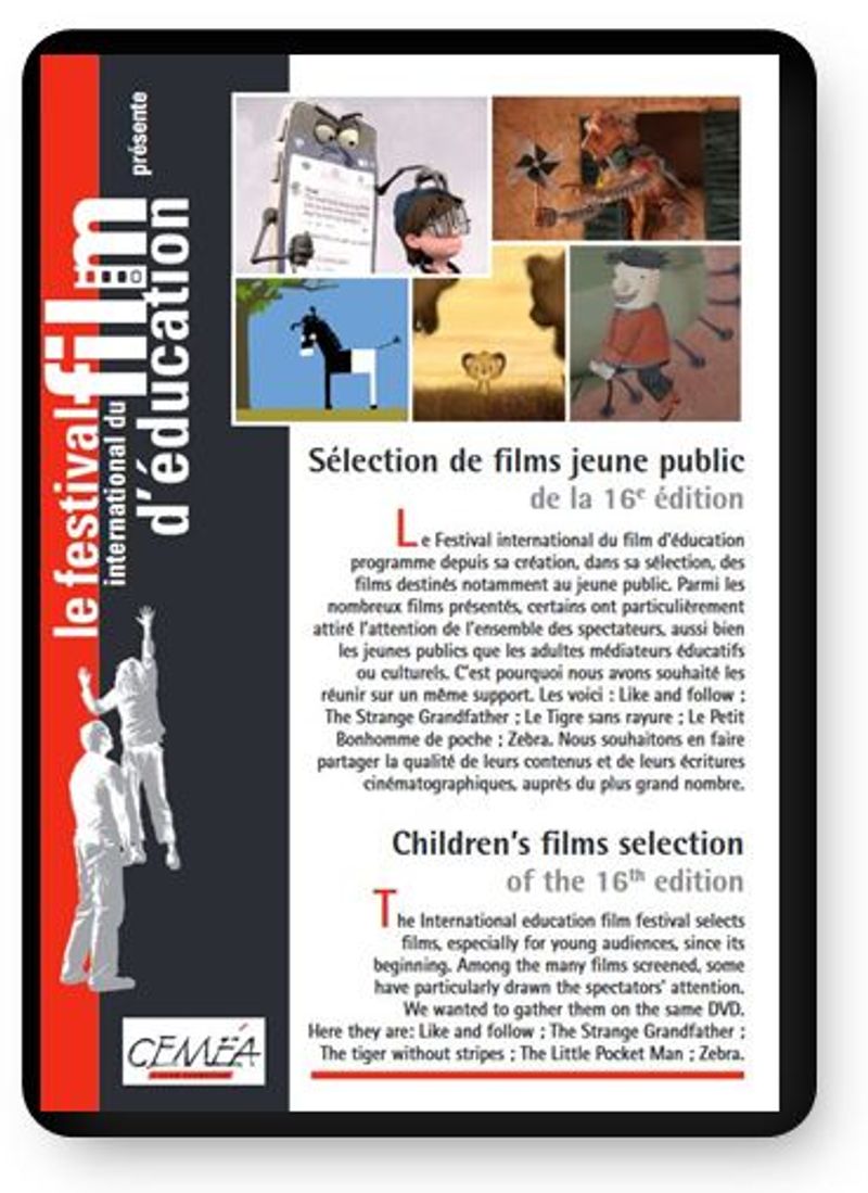 DVD - Sélection de films jeune public de la 16e édition (tarif collectivités/organismes)