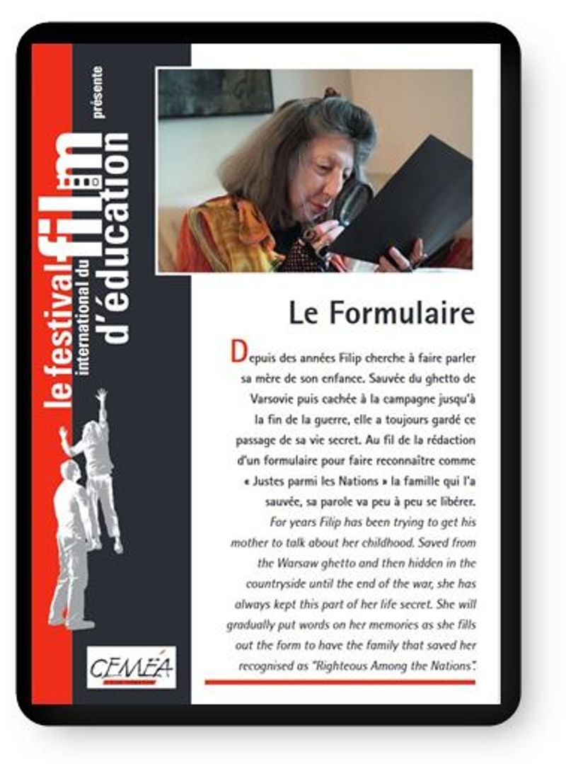 DVD - Le formulaire (tarif collectivités/organismes)