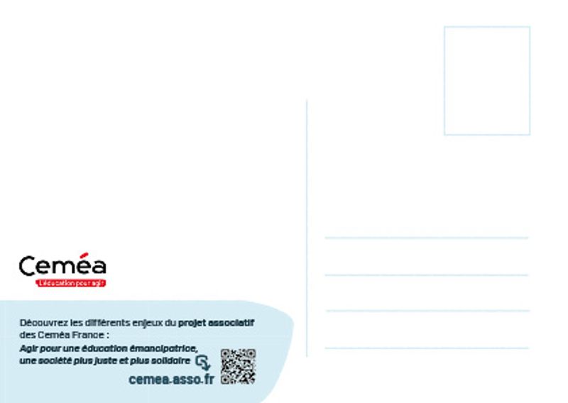 Cartes postales ”Différent·es, Lutter discriminations“ - Lot de 50 cartes 