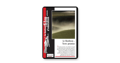 DVD - Le bonheur ... Terre promise (tarif collectivités/organismes)