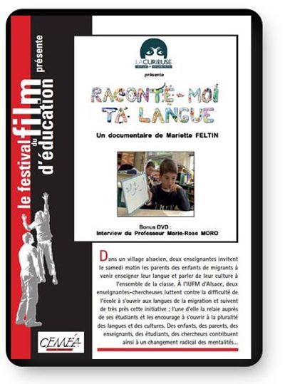 DVD - Raconte-moi ta langue (tarif collectivités/organismes)