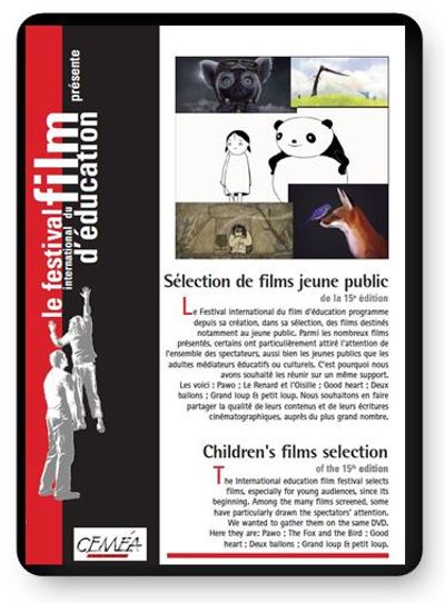 DVD - Sélection de films jeune public de la 15e édition (tarif collectivités/organismes)
